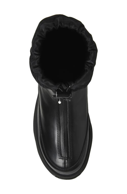 Sacai Zip Up Boots Ankle Boots In Black