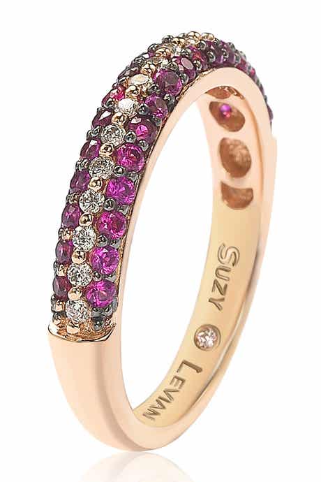 SUZY LEVIAN CZ Eternity Band Ring