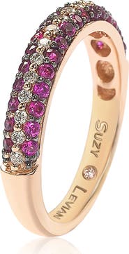 SUZY LEVIAN CZ Eternity Band Ring