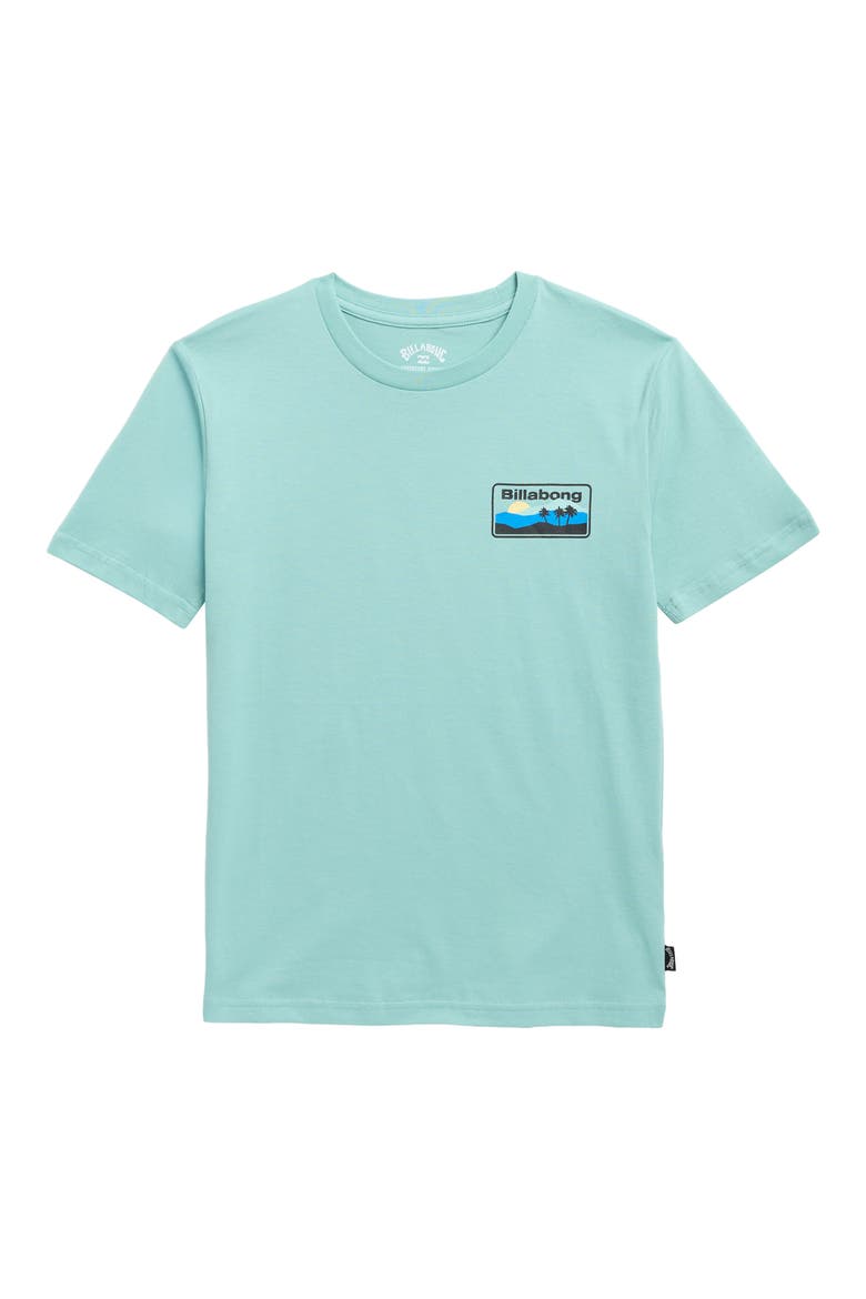 Kids' Range Graphic T-Shirt, Main, color, JADE GREY