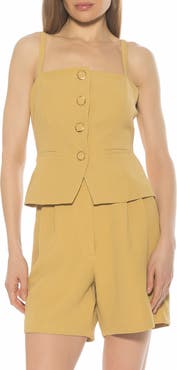Alexia Admor Amandine Vest Top