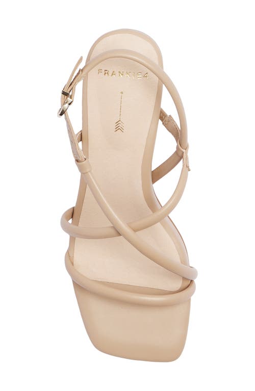 Frankie4 Lottie Block Heel Sandal In Neutral