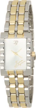 True Religion Two-Tone Quartz Bracelet Watch, 14.5mm