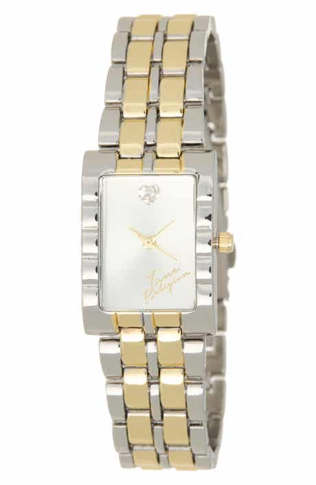 True Religion Two-Tone Quartz Bracelet Watch, 14.5mm