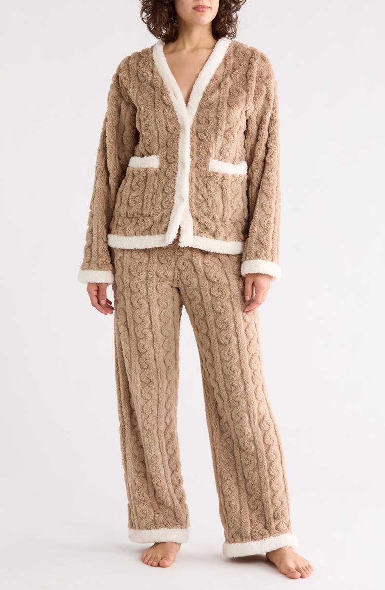 Tart Ottavia Long Pajamas, Main, color, Beige