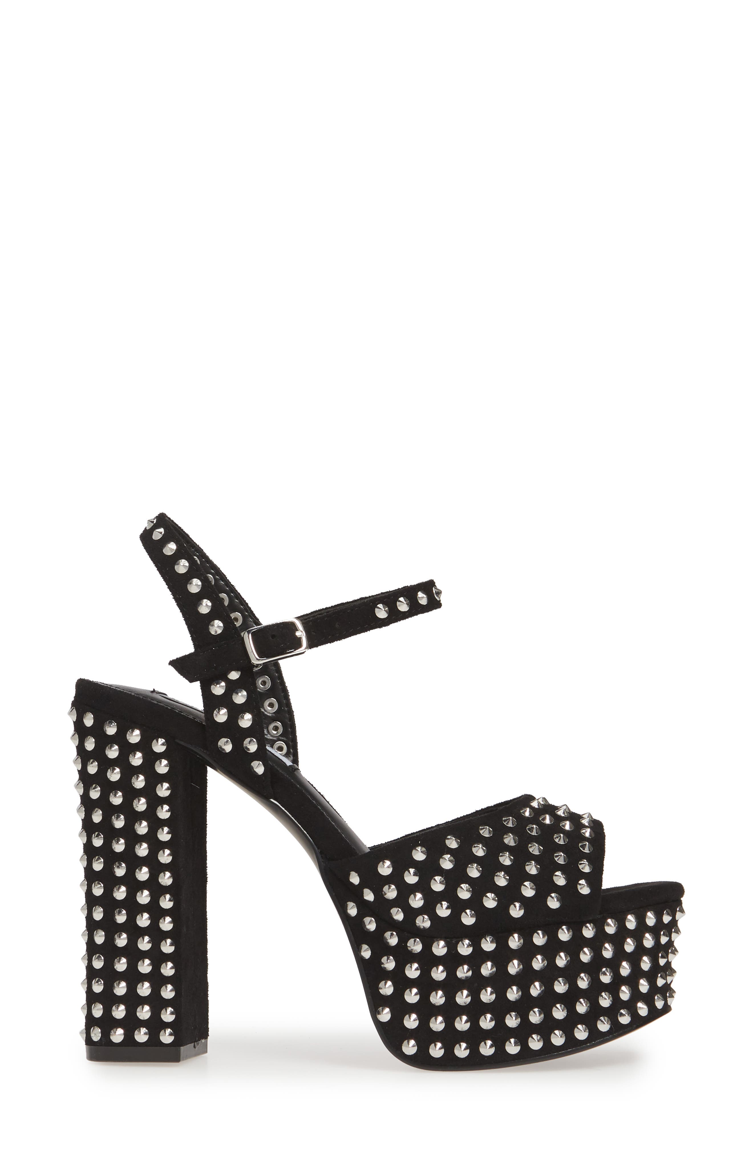 Steve Madden Masha Stud Sandal, Alternate, color, 