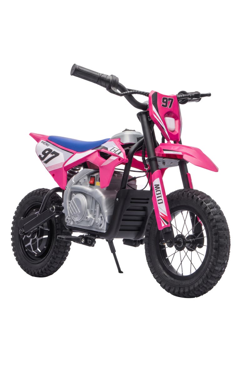 Electric Dirt Bike with Brushless Motor, Main, color, Pink