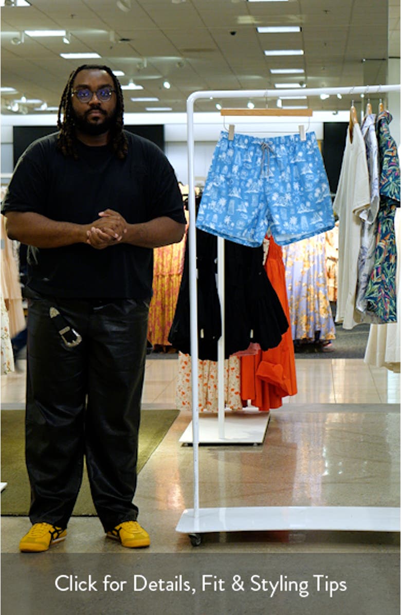 Printed Swim Trunks, sales video thumbnail