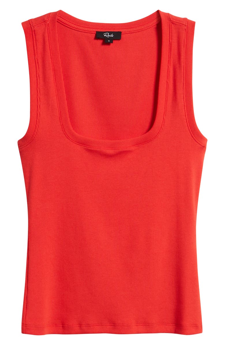Rails Bobbie Rib Tank, Main, color, Cherry