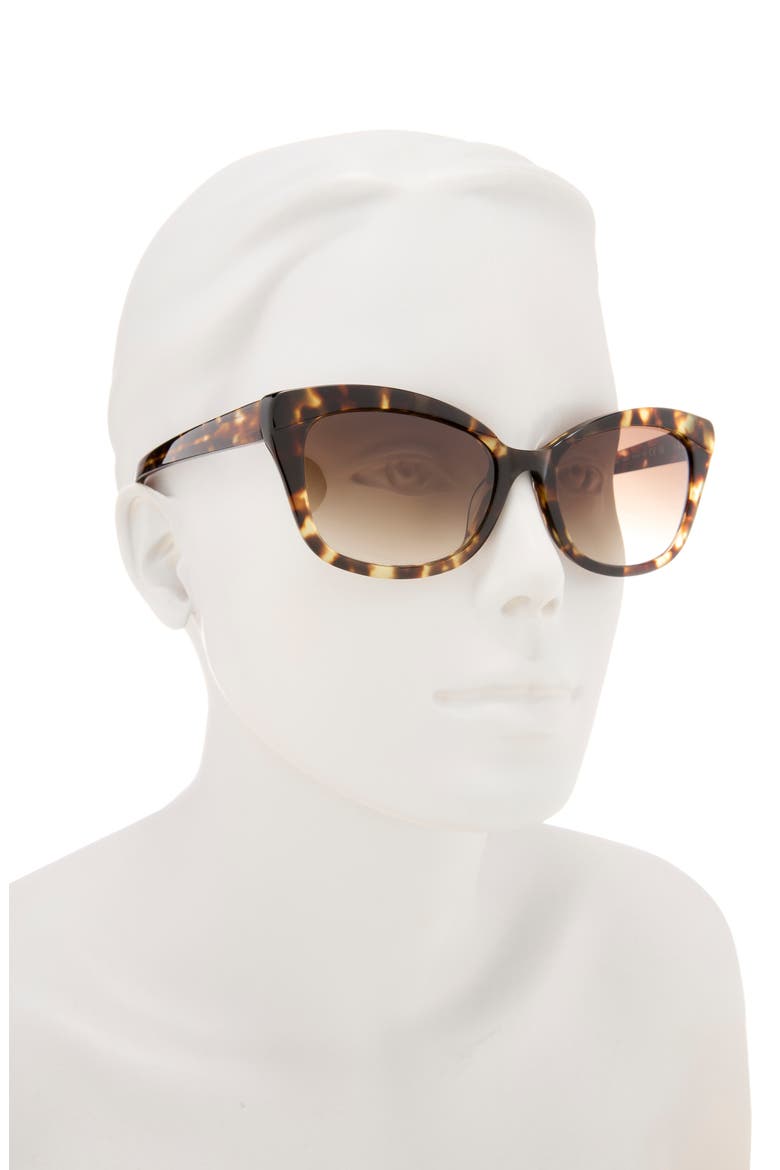 new york 'amaras' 55mm sunglasses, Alternate, color, BROWN