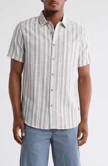Union Rio Stripe Short Sleeve Button-Up Shirt