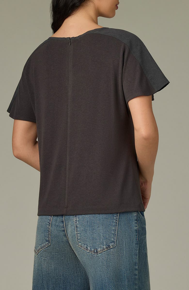 Wit & Wisdom Mixed Media Knit Top, Alternate, color, 