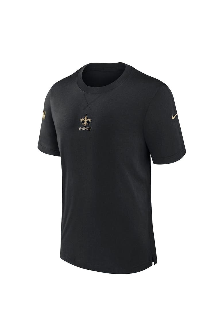 Men's Nike Black New Orleans Saints 2023 Sideline Performance T-Shirt, Alternate, color, Black