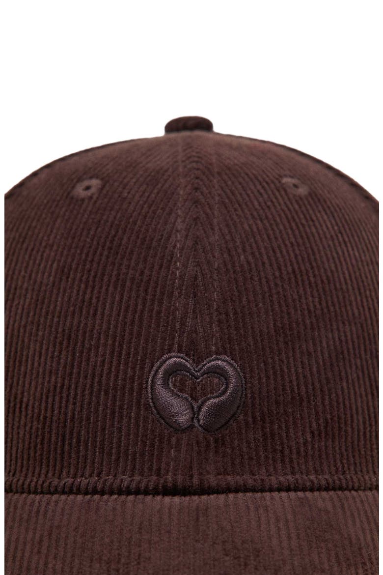 Corduroy cap, Alternate, color, Dark brown