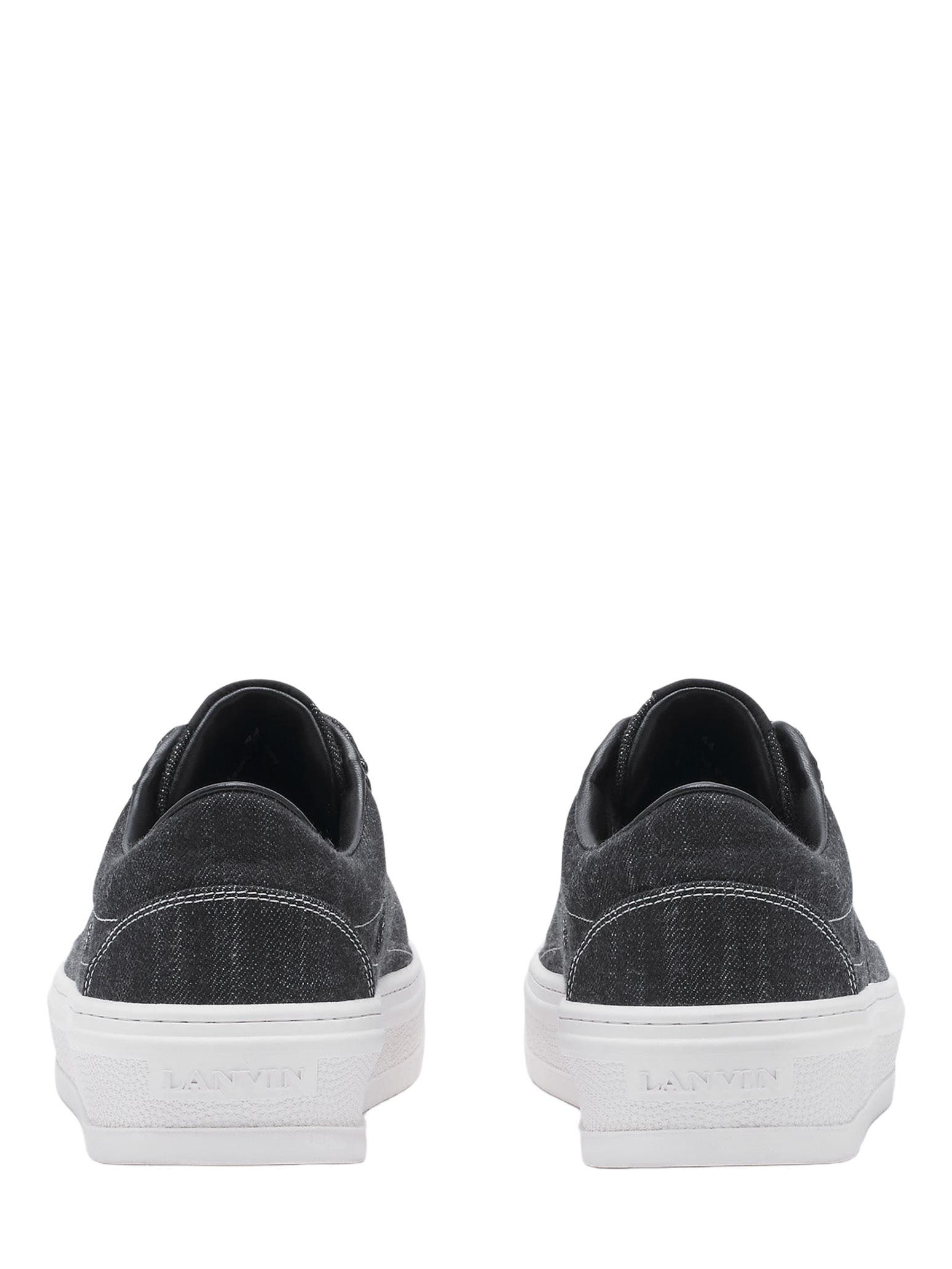 Lanvin Cash Sneakers By Lanvin In Denim, Alternate, color, 