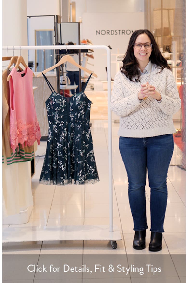 Floral Embroidery Minidress video