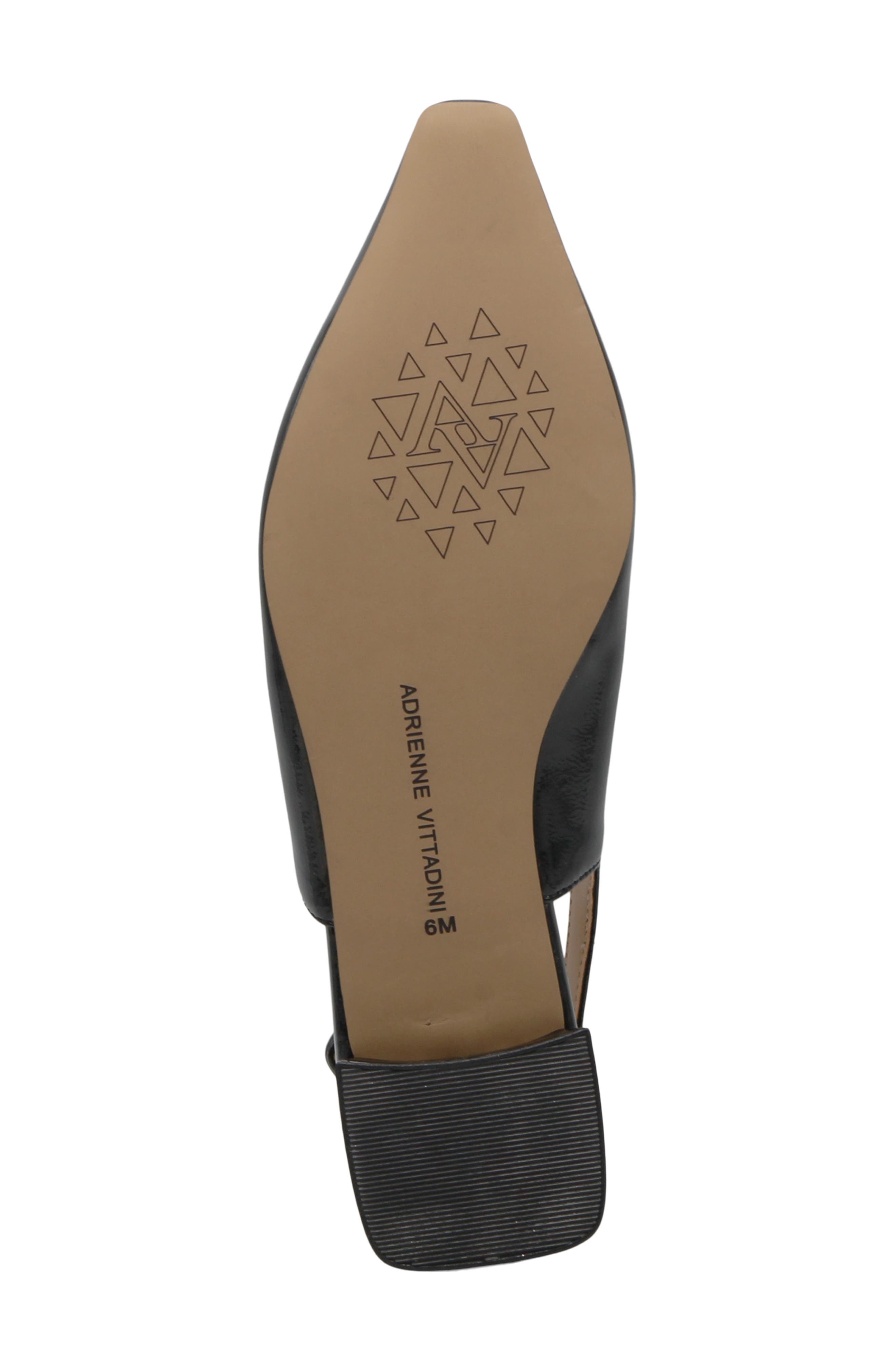 Adrienne Vittadini Rafi Flat, Alternate, color, Black Pat