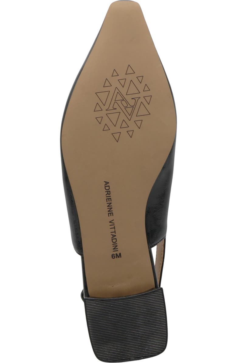 Adrienne Vittadini Rafi Flat, Alternate, color, Black Pat