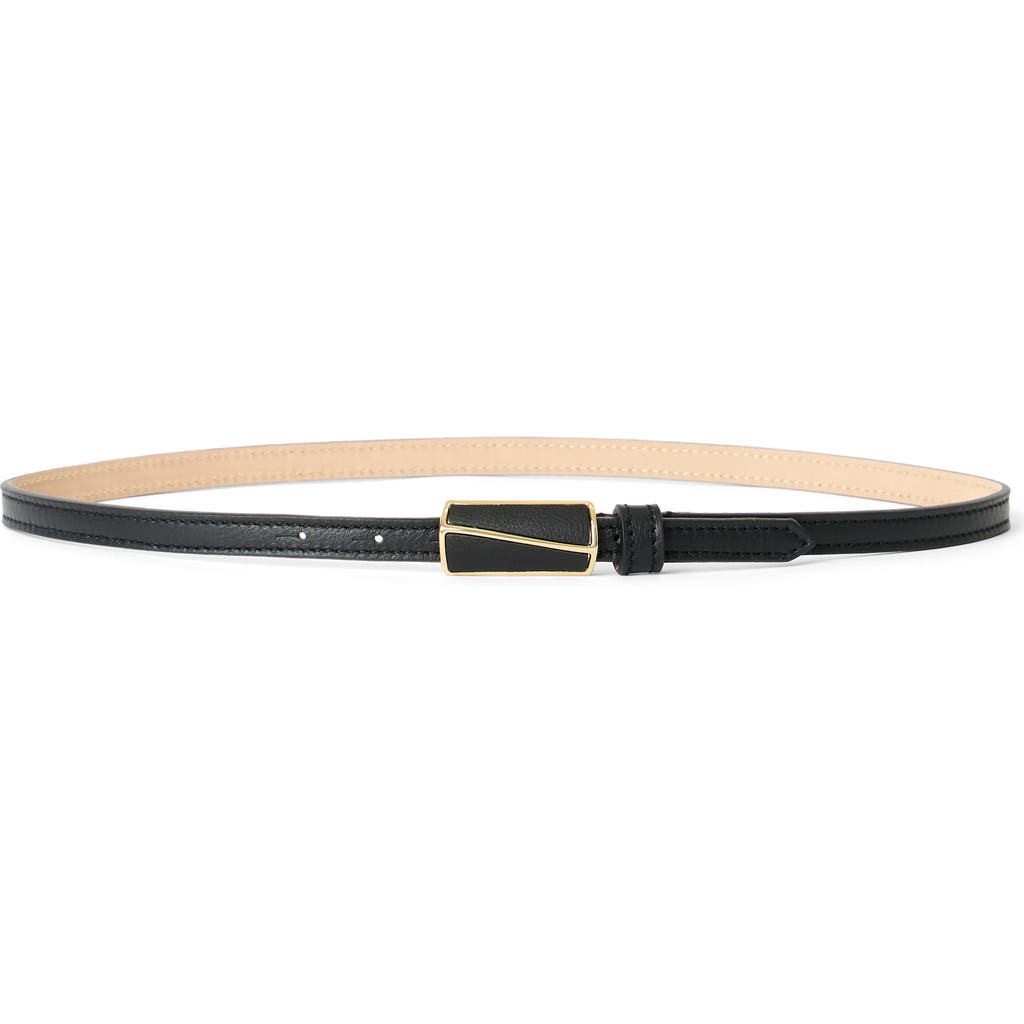 B-low The Belt Elodie Leather Belt In Black Gold