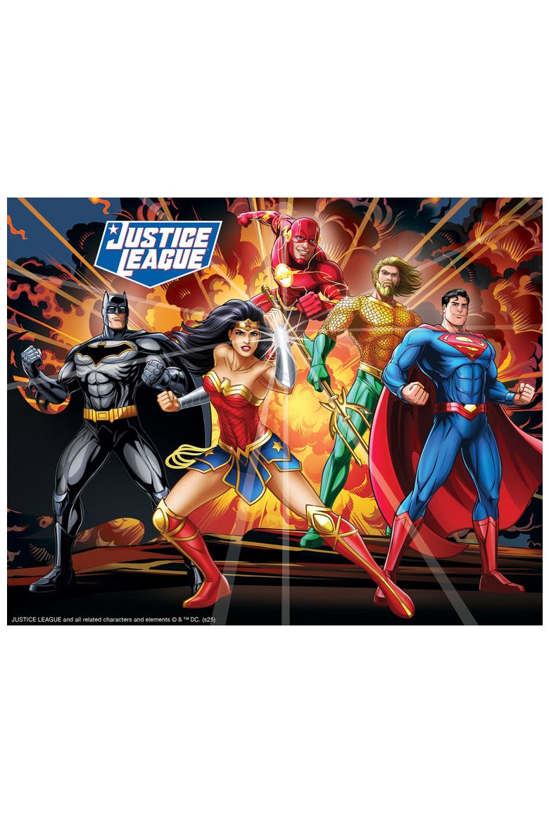 Justice League 100pc Puzzles 4-Pack, Alternate, color, Multicolor