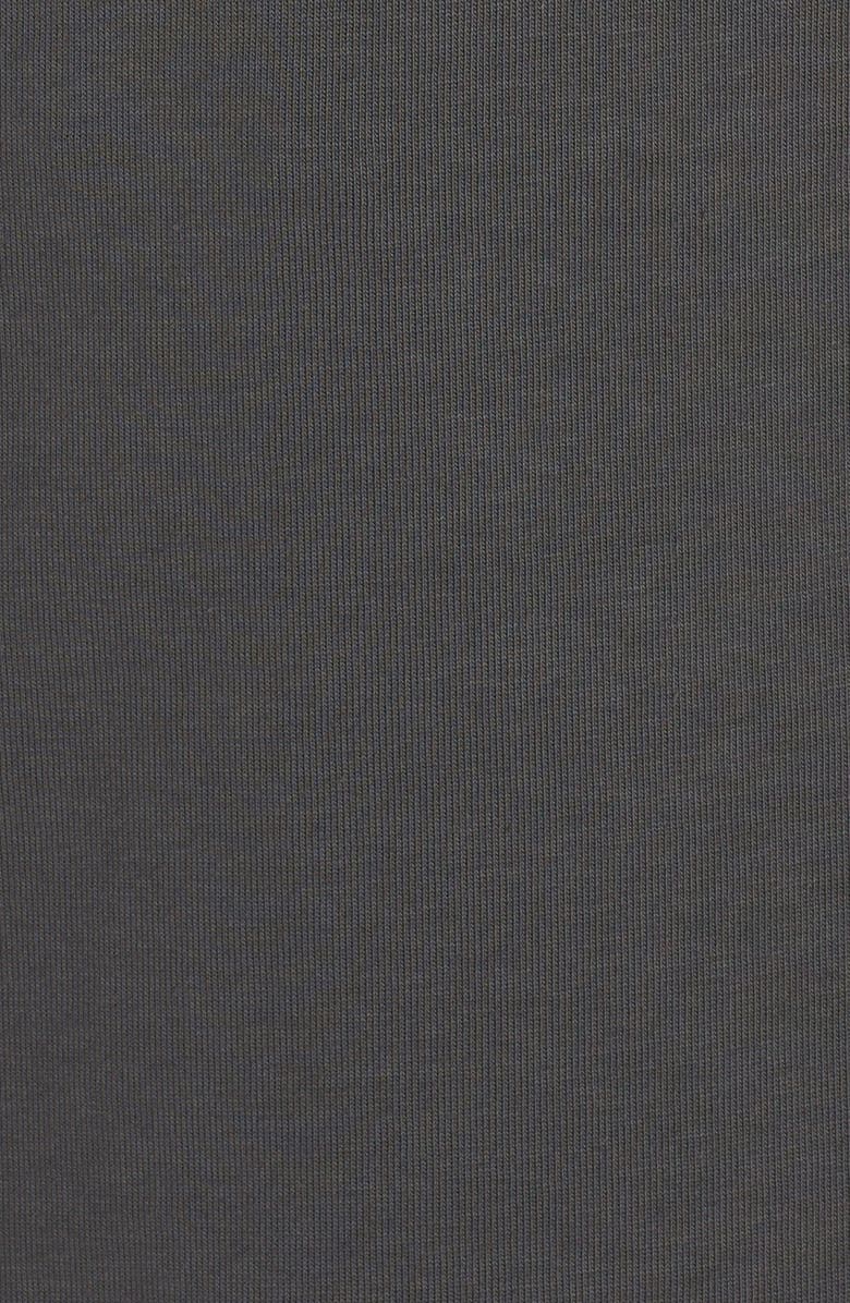 Moncler Cockerel Logo Cotton Graphic Tee, Alternate, color, Charcoal