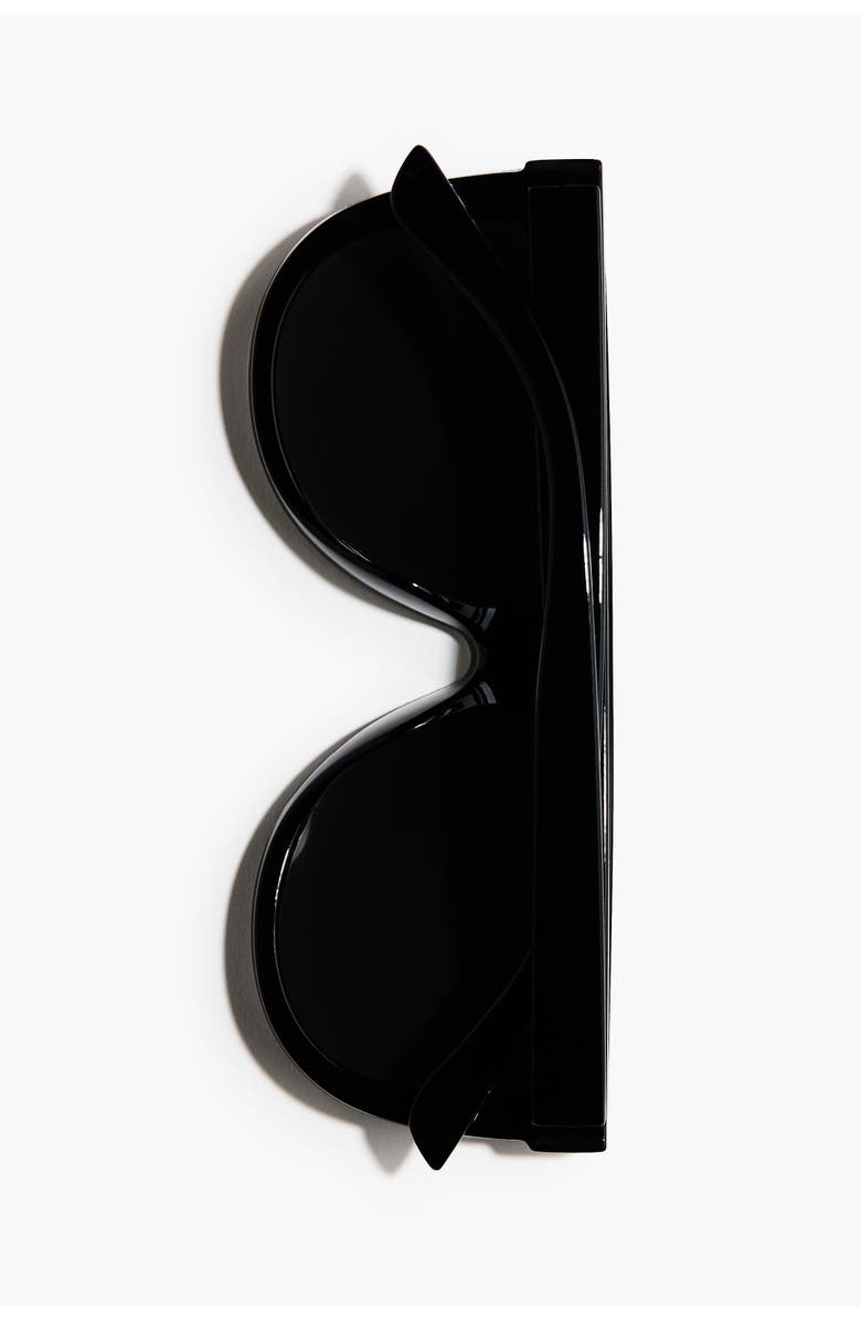 H&M Square Sunglasses, Alternate, color, Black