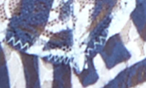 Hanky Panky Print Original Rise Thong In Brown