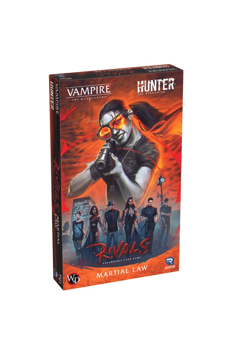Renegade Game Studios Vampire Rivals Martial Law, Expansion, Main, color, Multicolored