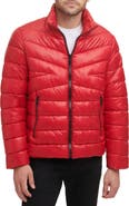 Kenneth Cole New York Hooded Puffer Jacket