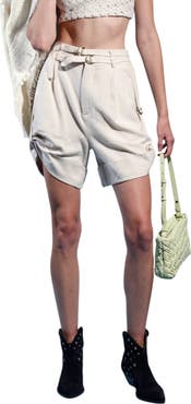 Walter Baker Baylor Belted Shorts