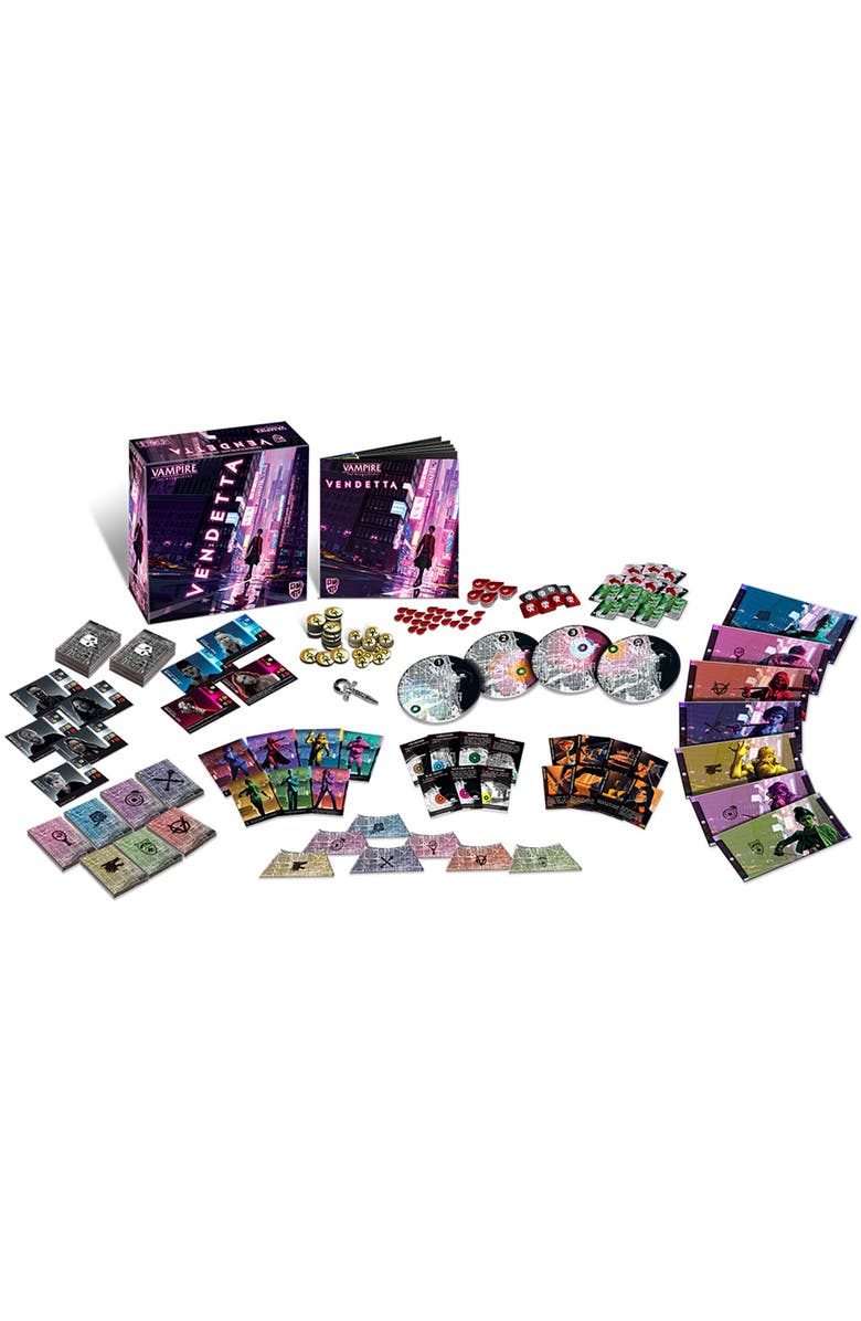 Luma Imports Vampire The Masquerade Competative Strategy Card Game14+, Alternate, color, Multicolored