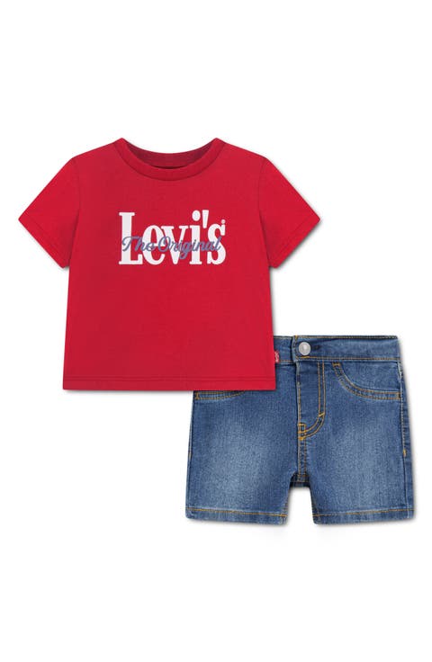 Logo Graphic T-Shirt & Shorts Set (Baby)