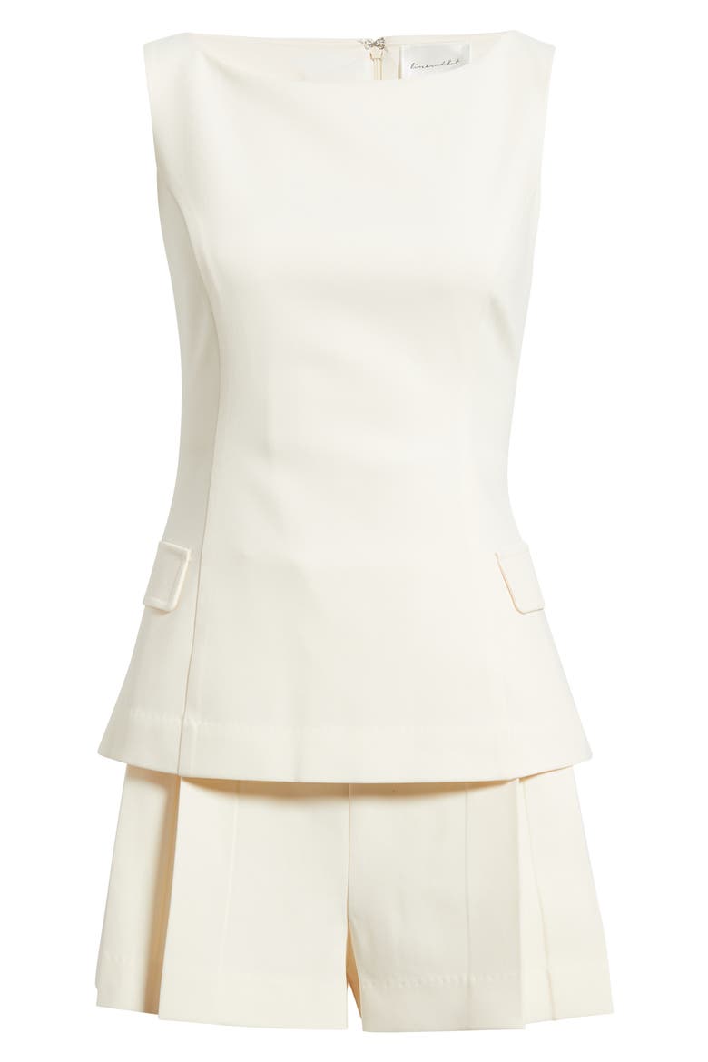 Cosette Romper, Alternate, color, ECRU