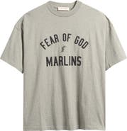 Fear of God Essentials x MLB Marlins 90s Fit Graphic T-Shirt