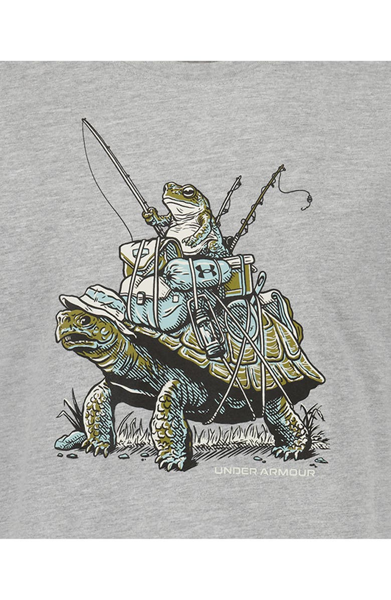 Under Armour Kids' Slow Yer Roll Graphic T-Shirt, Alternate, color, Mid Grey Heather