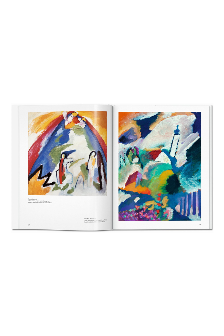 Kandinsky Book, Alternate, color, White