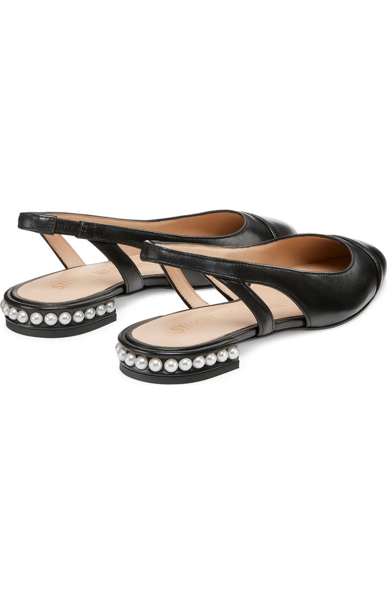 Stuart Weitzman Pearl Slingback Flat, Alternate, color,
