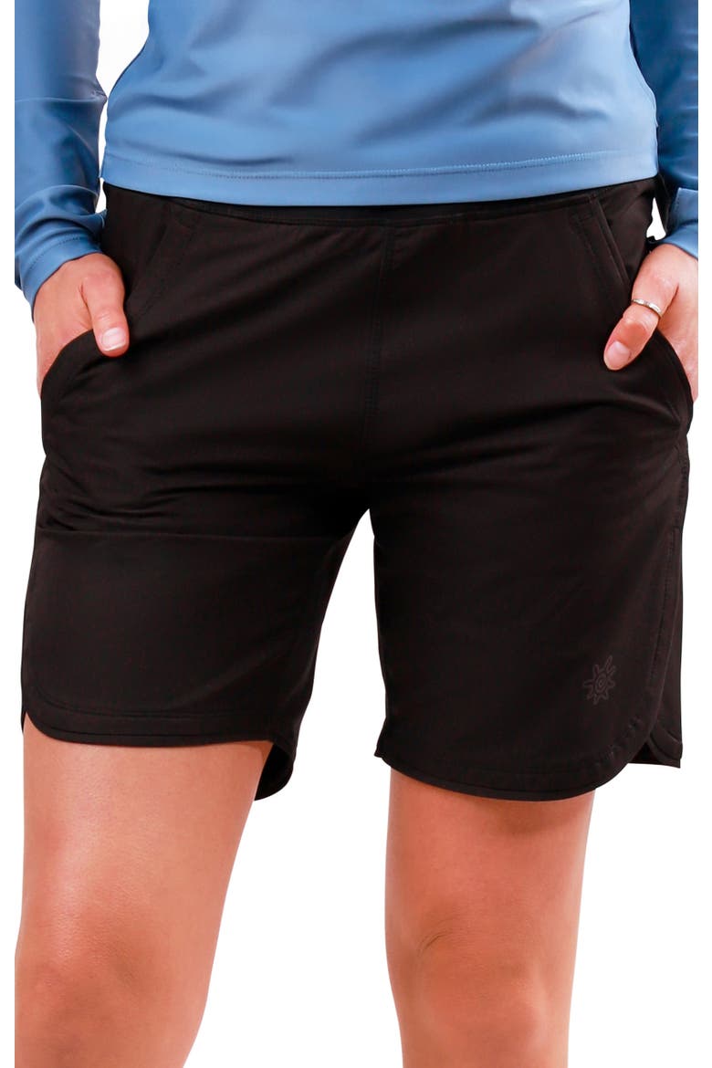 Hybrid Active Shorts, Main, color, Black