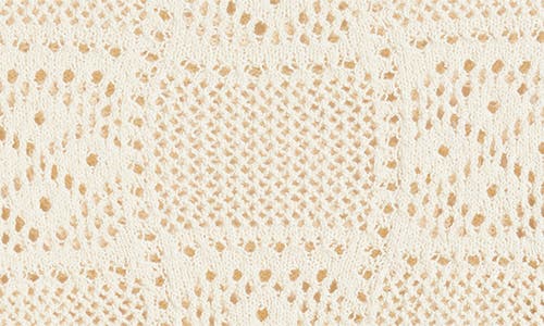BEACHLUNCHLOUNGE BEACHLUNCHLOUNGE TIARA CROCHET LOOK SWEATER