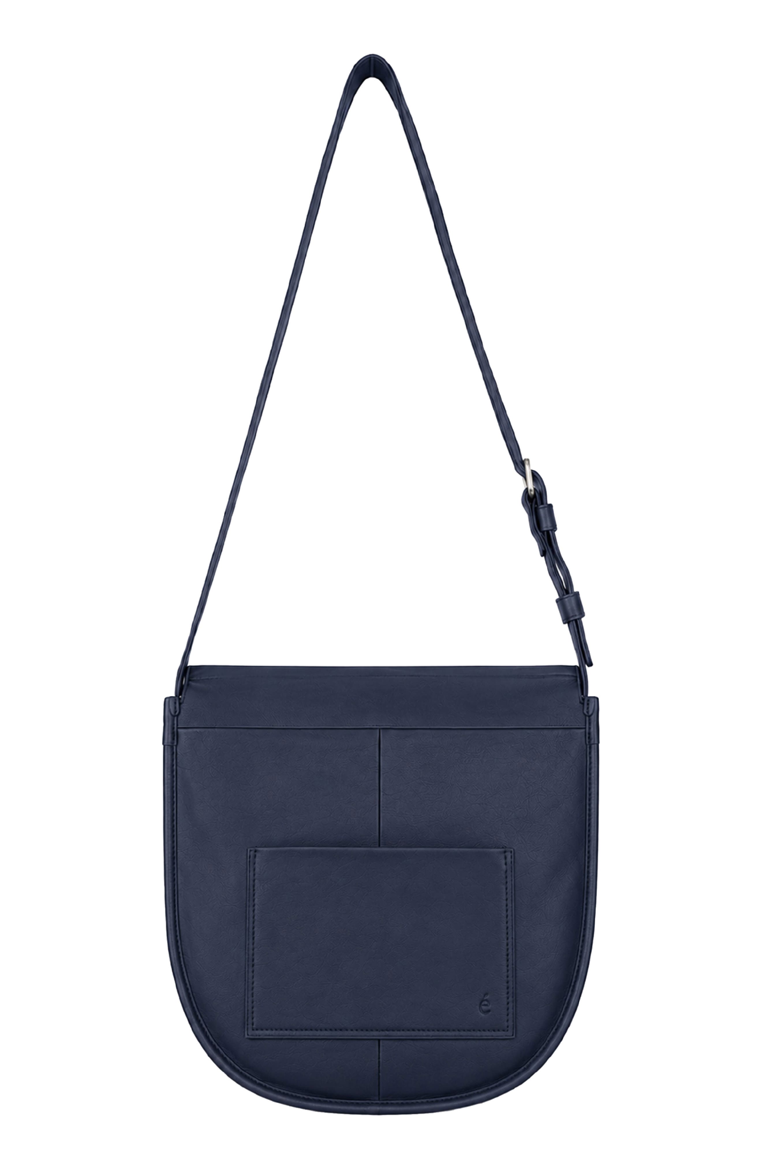 Sissy Leather Crossbody Bag, Alternate, color, MIDNIGHT