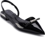DKNY Mahaska Slingback Pointed Toe Flat