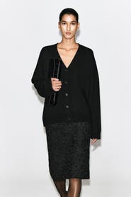 COS Cashmere Relaxed-fit V-neck Cardigan