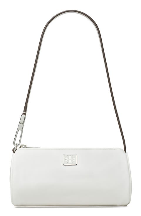 Virginia Nylon Cylinder Shoulder Bag