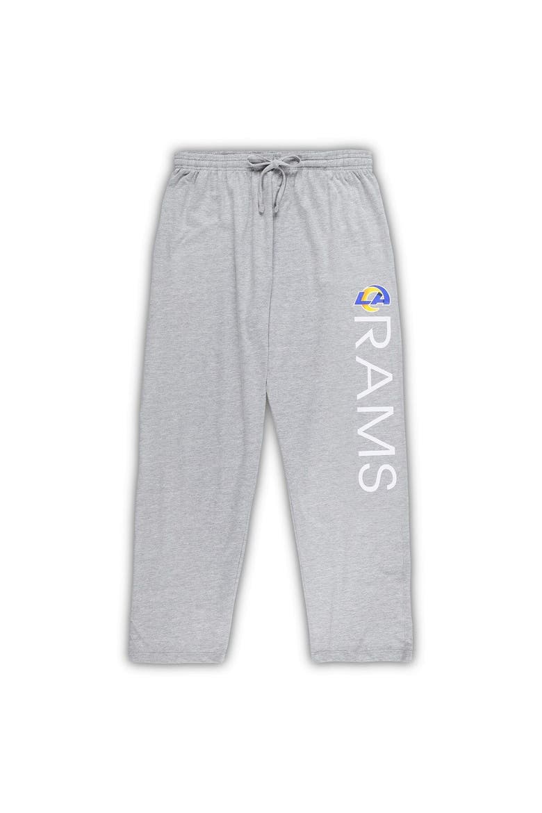 Women's Concepts Sport Royal/Heather Gray Los Angeles Rams Plus Size Meter Tank Top & Pants Sleep Set, Alternate, color, Royal