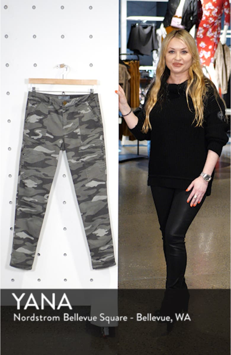Flex-ellent Camo High Waist Cargo Pants, sales video thumbnail