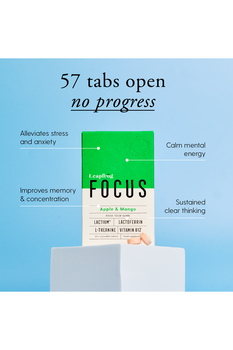 FOCUS Food Supplement, Alternate, color, 15 Tablets