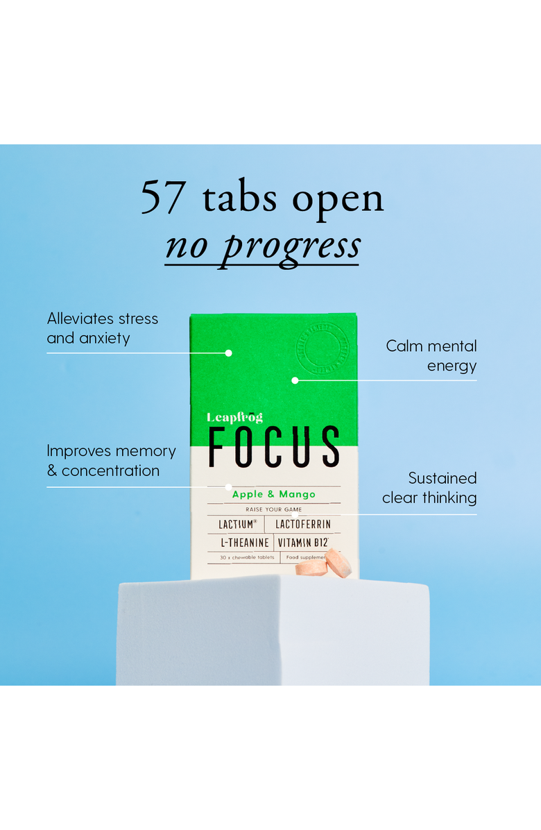 Leapfrog FOCUS Food Supplement, Alternate, color, 15 Tablets