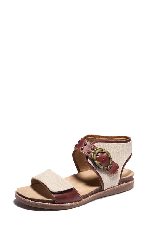 Halsa Footwear Hälsa Footwear Bari Sandal In Cognac/natural
