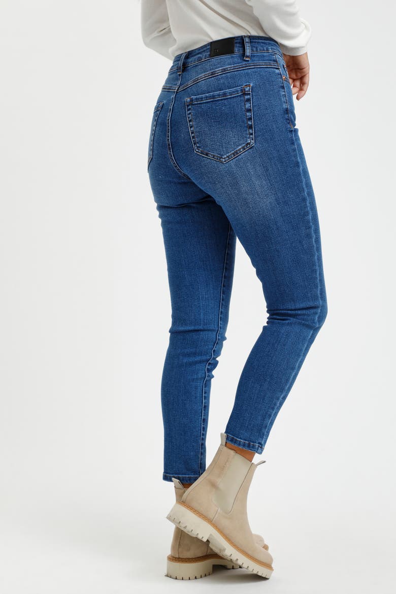 Sinem 7/8 Jeans, Alternate, color, Medium Blue Denim