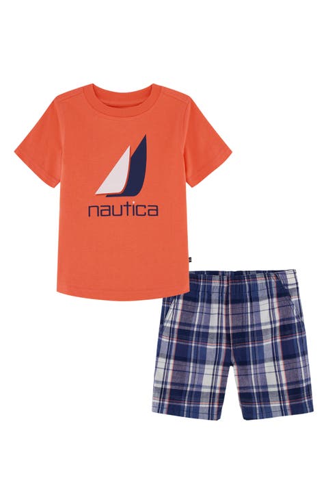 Graphic Tee & Woven Shorts Set (Baby)